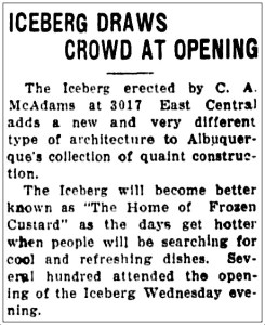 iceberg_grand-opening_albuquerque-journal_052831