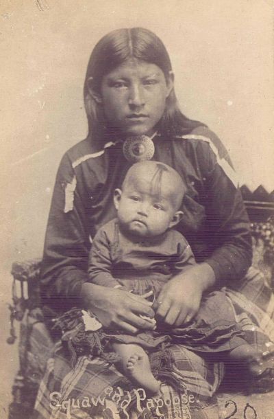 squaw_papoose_osage_nov-3-1911_RPPC_drum-studio_ebay